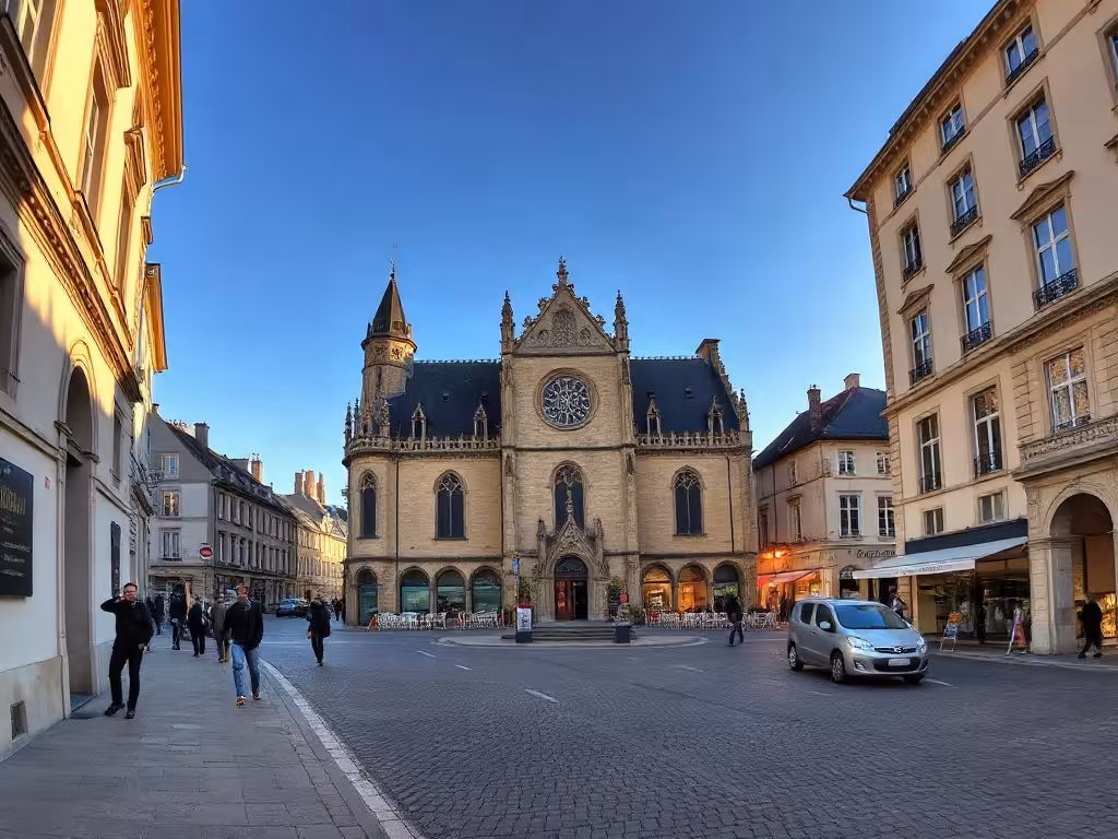 Hôtel de ville de Saint-Quentin, l’une des principales villes du département 02
