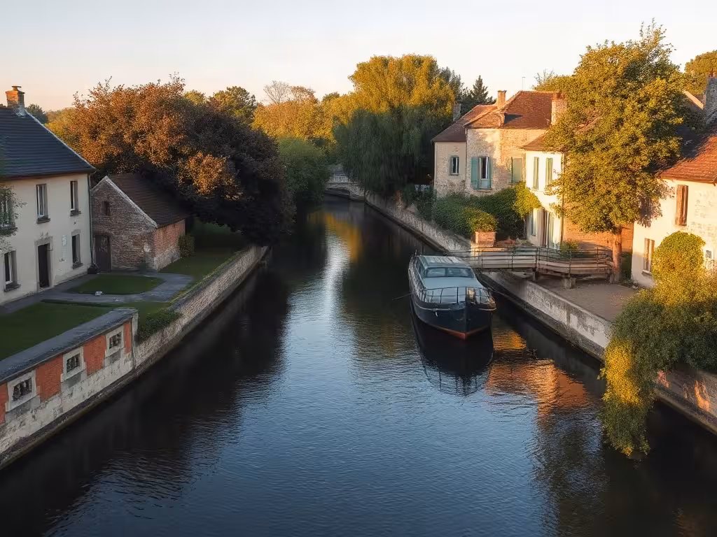 Canal de Briare, territoire de l’est du Loiret parmi les departements 45