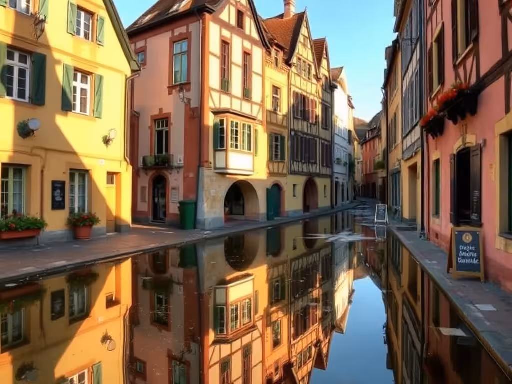 Centre historique de Colmar : maisons alsaciennes colorées et architecture médiévale