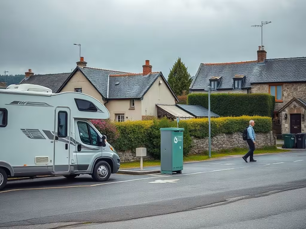 Aire de camping-car en Bretagne pour organiser les étapes du road trip.