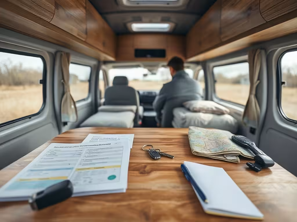 Checklist avant une location de camping-car pour un week-end en France.