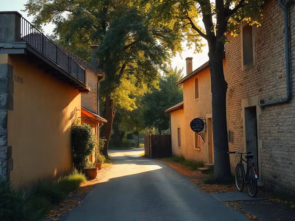 Accès à une love room dans l’Indre près d’un village du Berry.