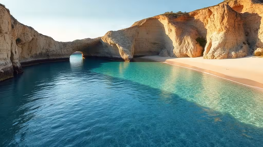 Calanque méditerranéenne avec eau turquoise et falaises, destination week-end amoureux dans le sud